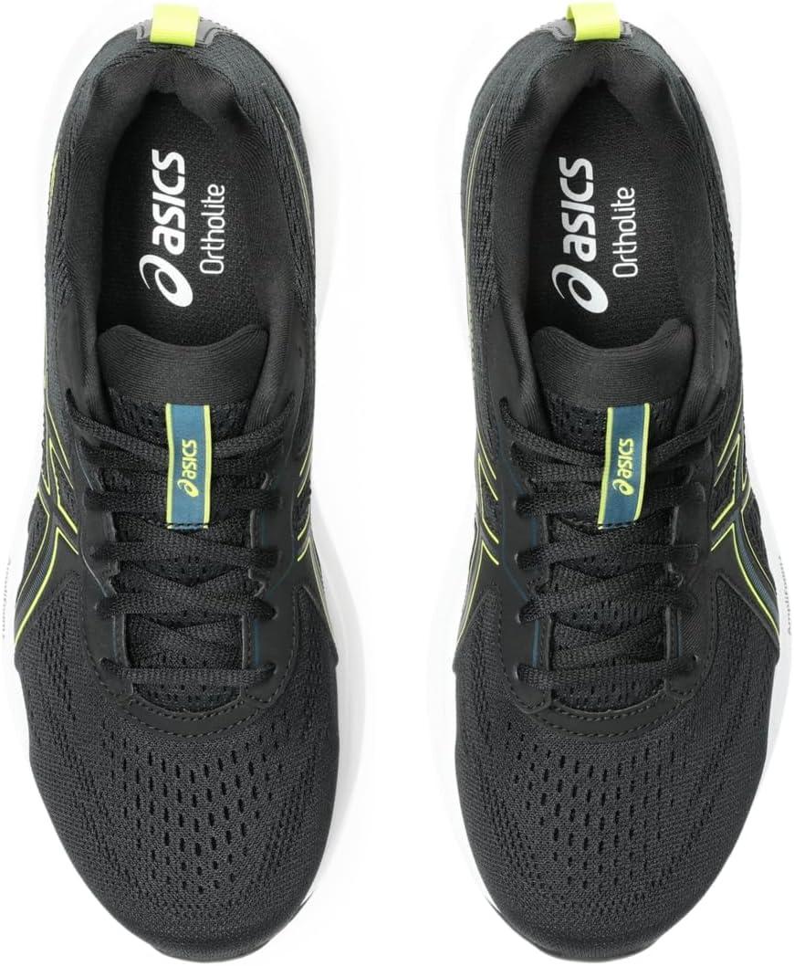 image:imageAsics Mens GelContend 9 Running ShoesBlackCitron