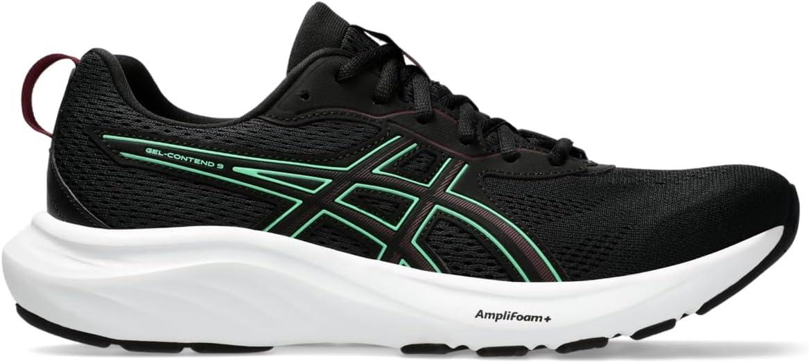 image:imageAsics Mens GelContend 9 Running ShoesBlackNew Leaf