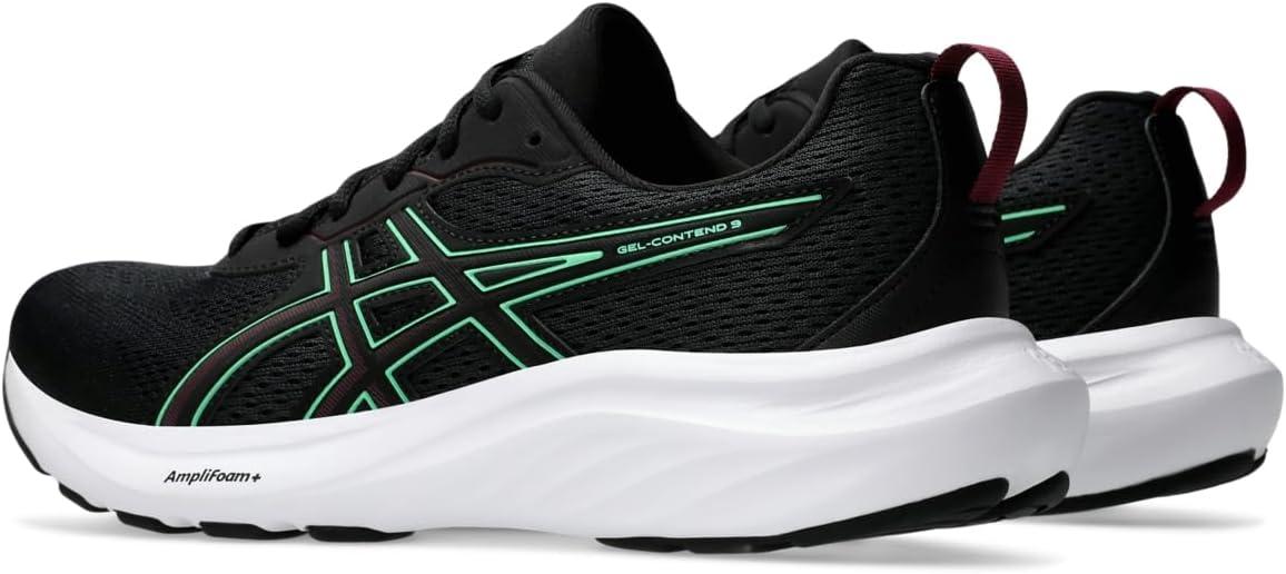 image:imageAsics Mens GelContend 9 Running ShoesBlackNew Leaf