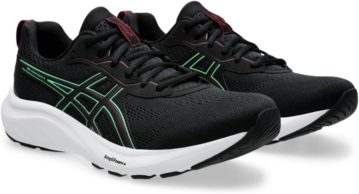 image:imageAsics Mens GelContend 9 Running ShoesBlackNew Leaf