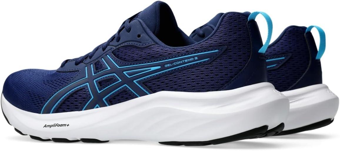image:imageAsics Mens GelContend 9 Running ShoesBlue ExpanseDigital Aqua