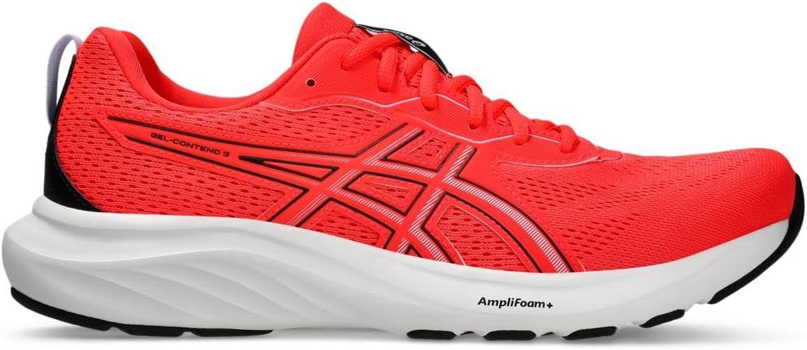 image:imageAsics Mens GelContend 9 Running ShoesFlash RedBlue Fade