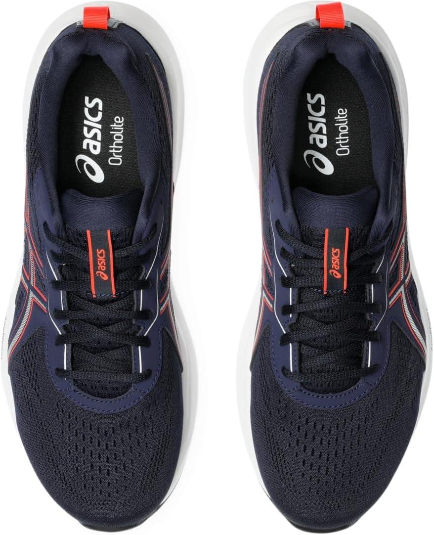 image:imageAsics Mens GelContend 9 Running ShoesMidnightFlash Red