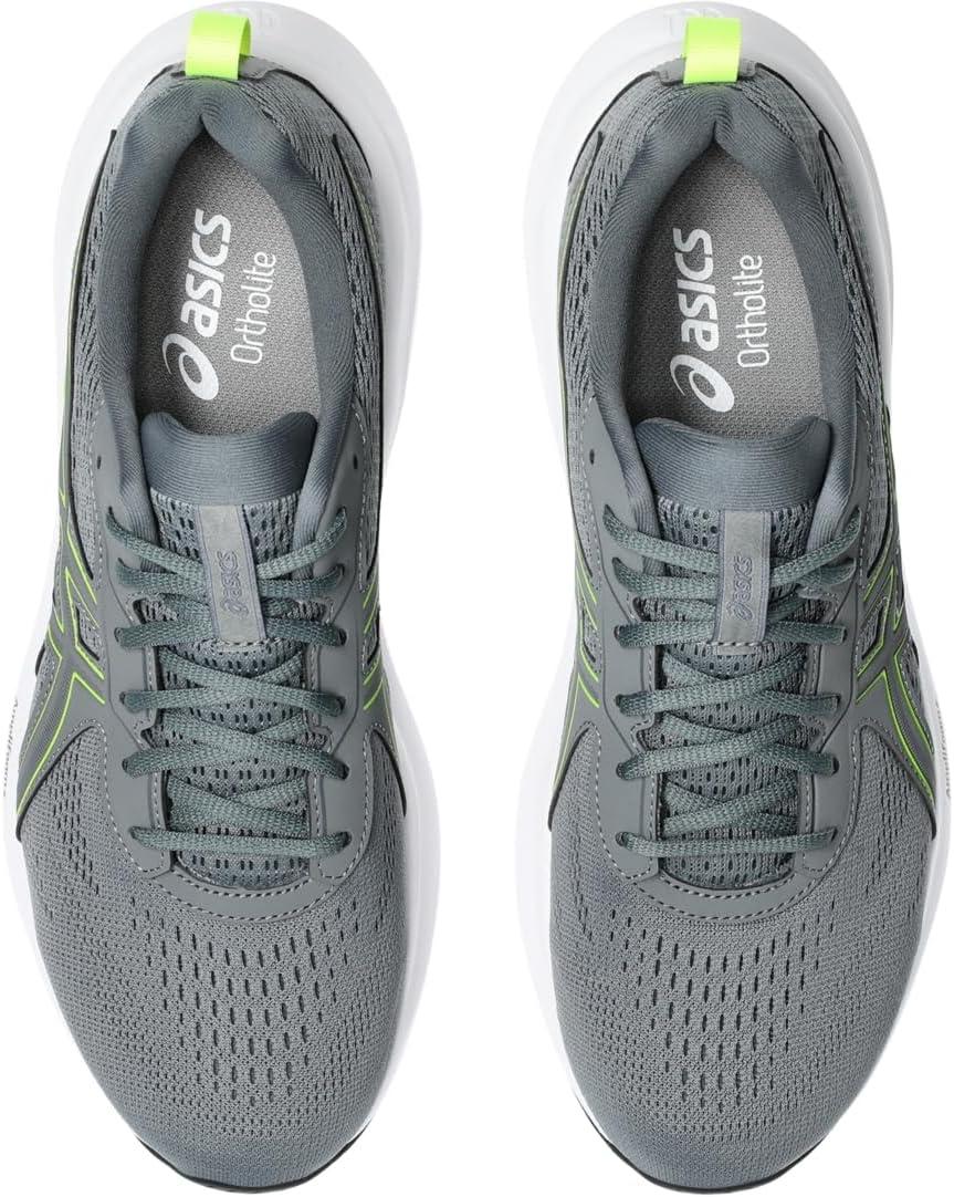 image:imageAsics Mens GelContend 9 Running ShoesSteel GreySafety Yellow