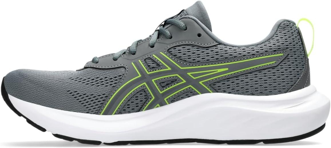 image:imageAsics Mens GelContend 9 Running ShoesSteel GreySafety Yellow