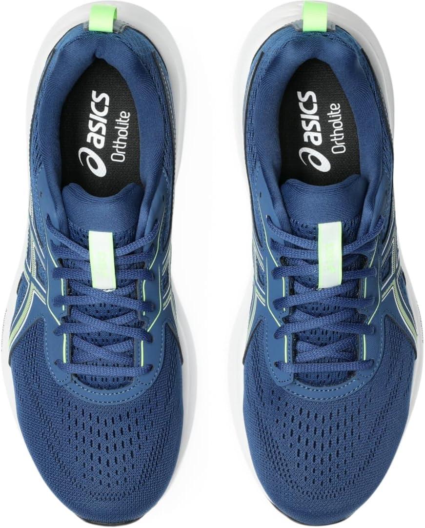 image:imageAsics Mens GelContend 9 Running ShoesTwilight BlueIlluminate Green