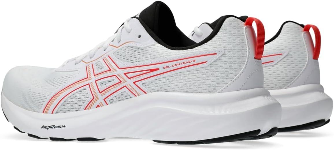 image:imageAsics Mens GelContend 9 Running ShoesWhiteCoral Reef