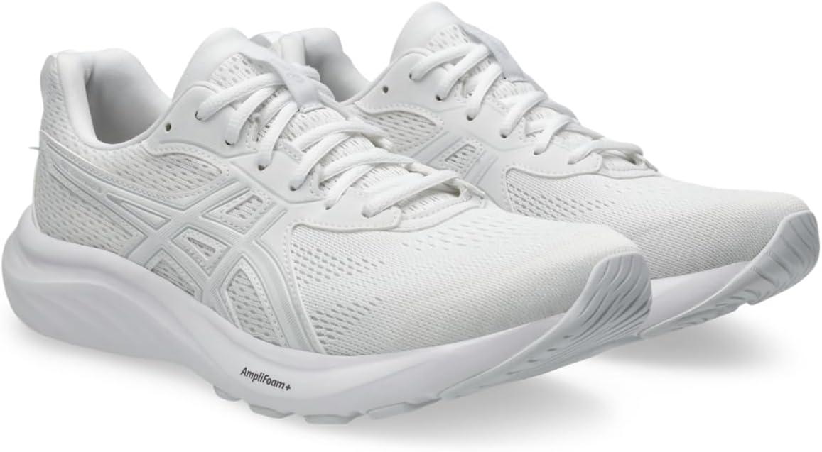 image:imageAsics Mens GelContend 9 Running ShoesWhiteGlacier Grey