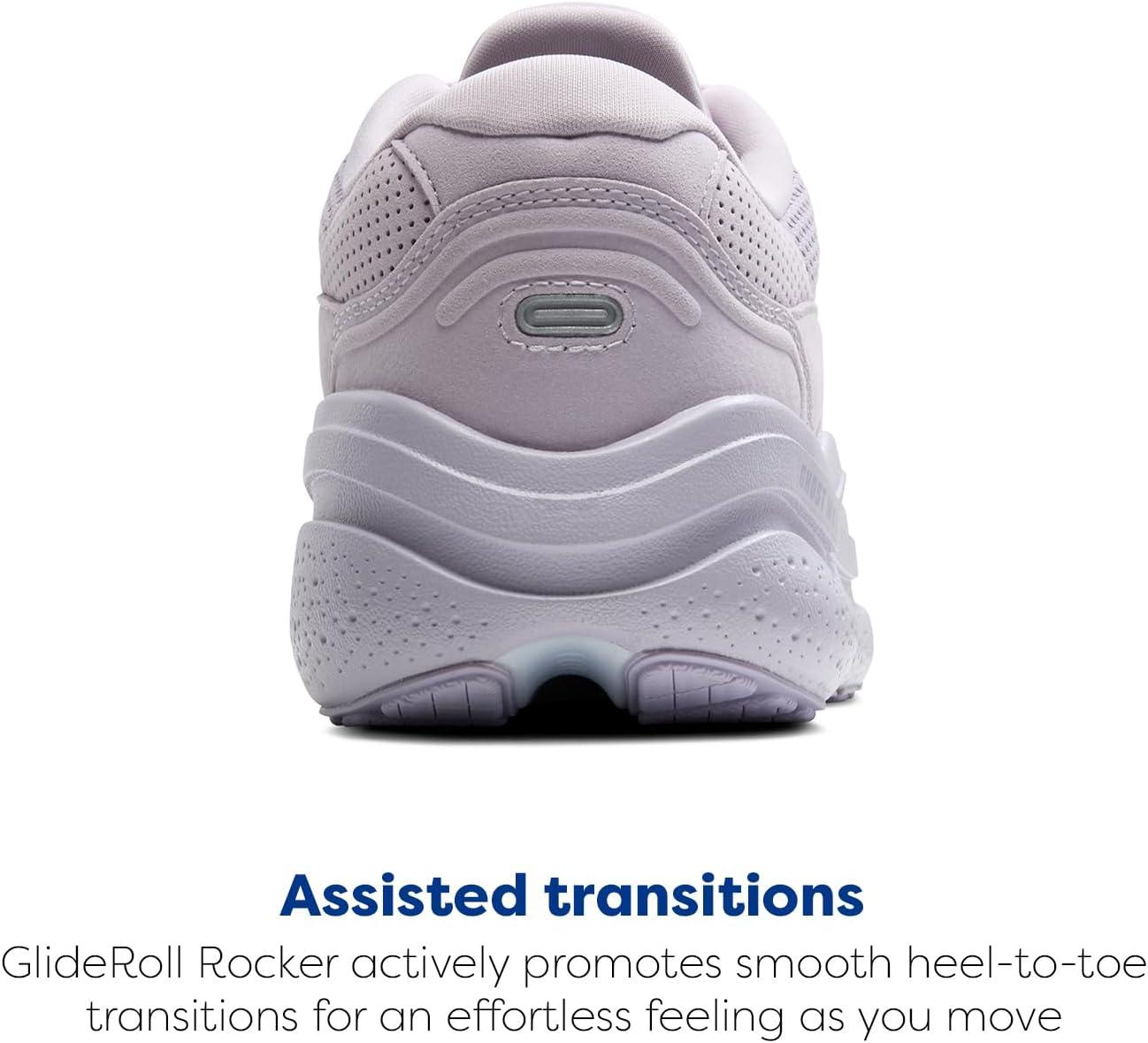image:imageBrooks Womens Ghost Max SuedeLeather Neutral Running ampamp Walking ShoeLilacLavender