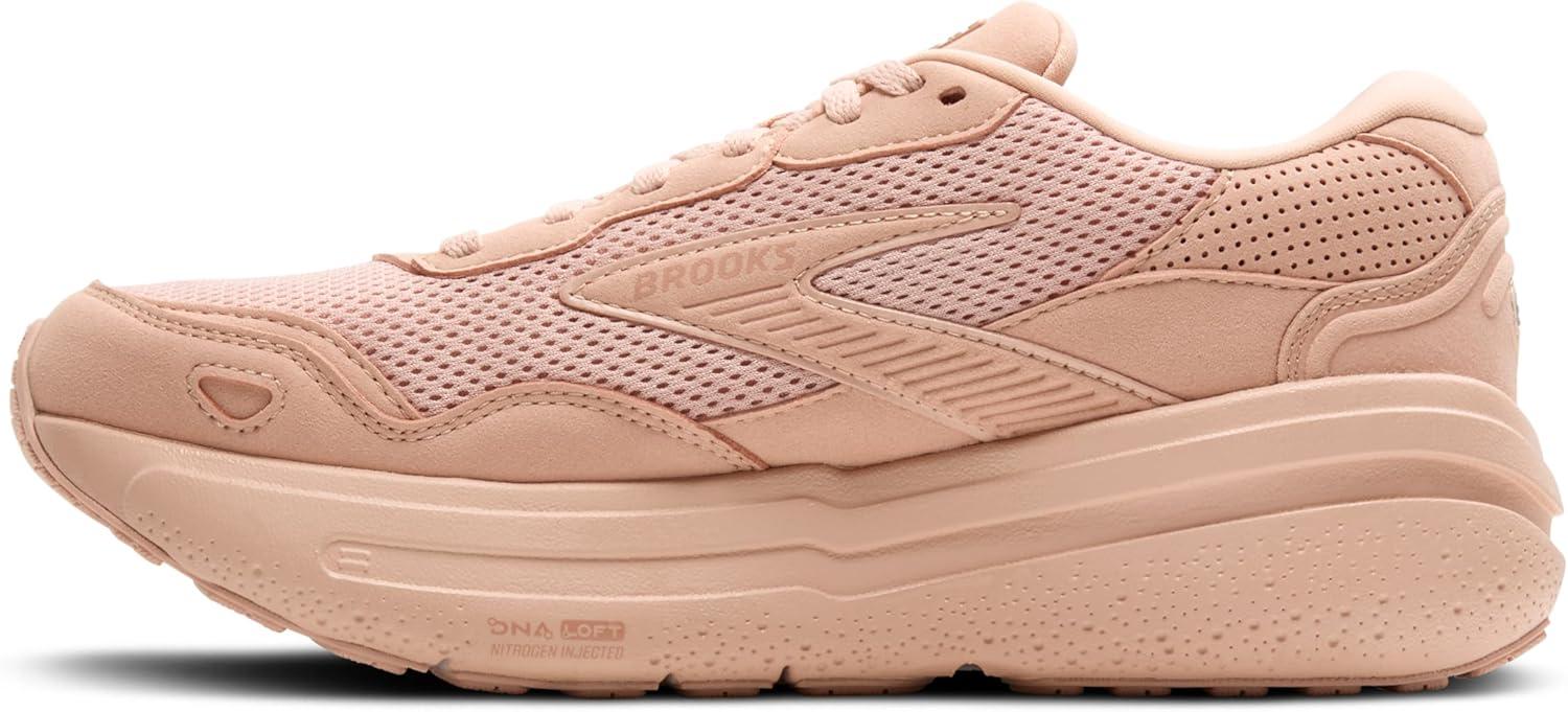 image:imageBrooks Womens Ghost Max SuedeLeather Neutral Running ampamp Walking ShoeRoseTuscany