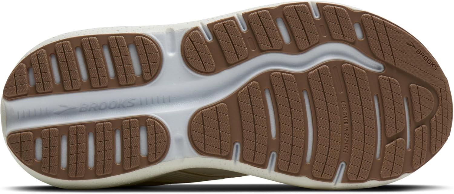 image:imageBrooks Womens Ghost Max SuedeLeather Neutral Running ampamp Walking ShoeStarSandPortabella