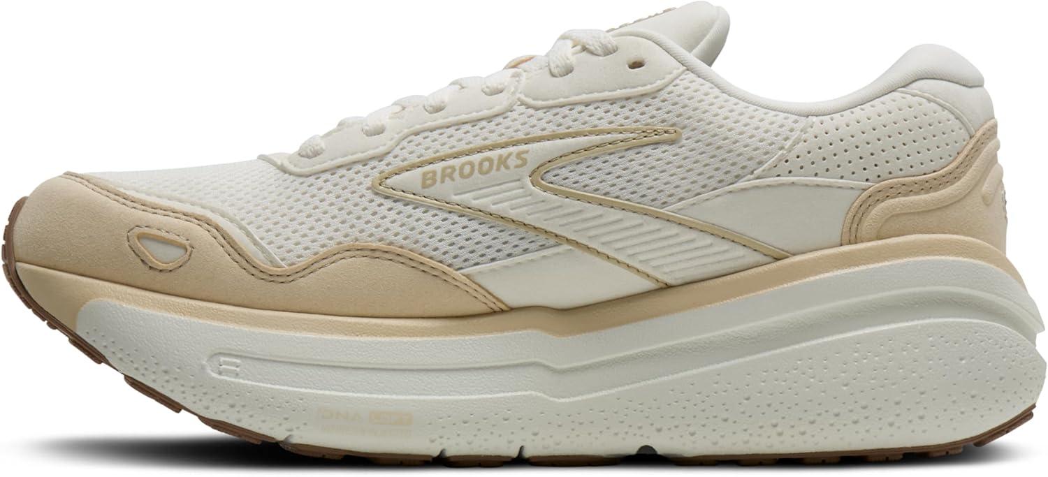 image:imageBrooks Womens Ghost Max SuedeLeather Neutral Running ampamp Walking ShoeStarSandPortabella