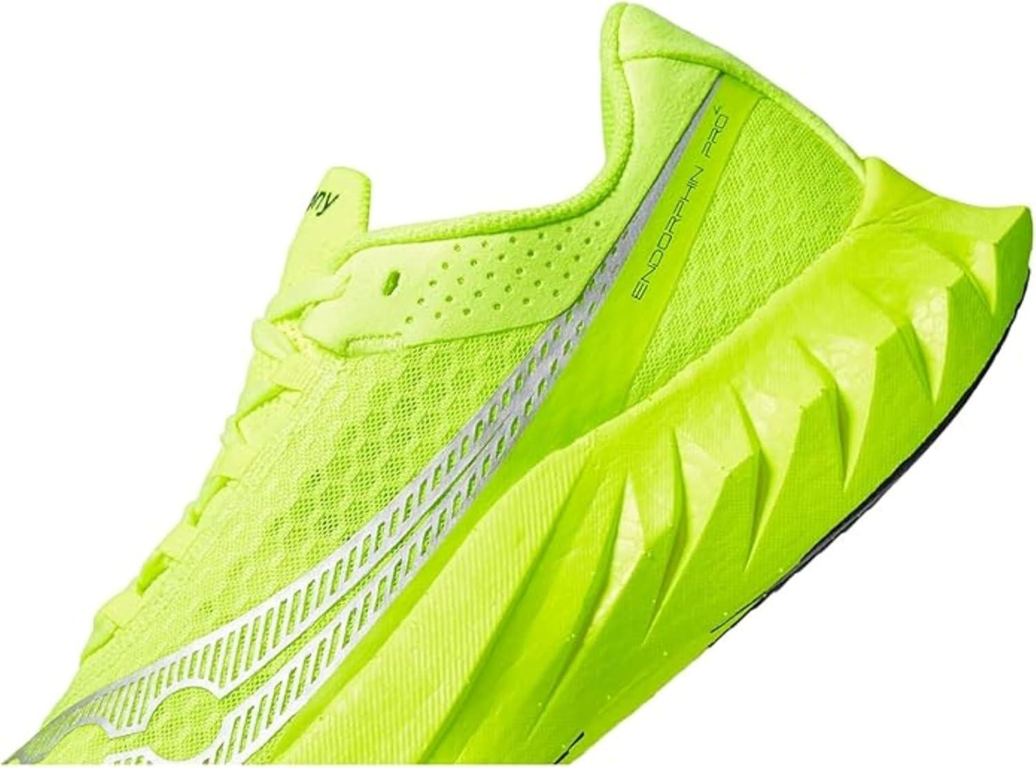 image:imageSaucony Mens Endorphin Pro 4 SneakerCitronSilver