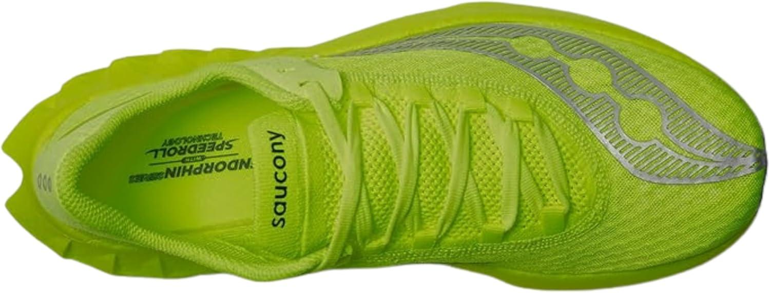 image:imageSaucony Mens Endorphin Pro 4 SneakerCitronSilver