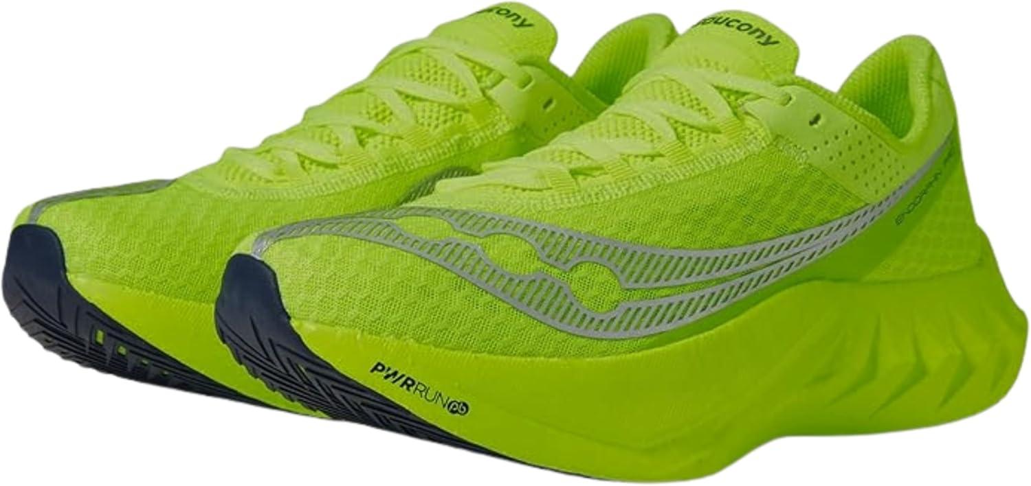 image:imageSaucony Mens Endorphin Pro 4 SneakerCitronSilver