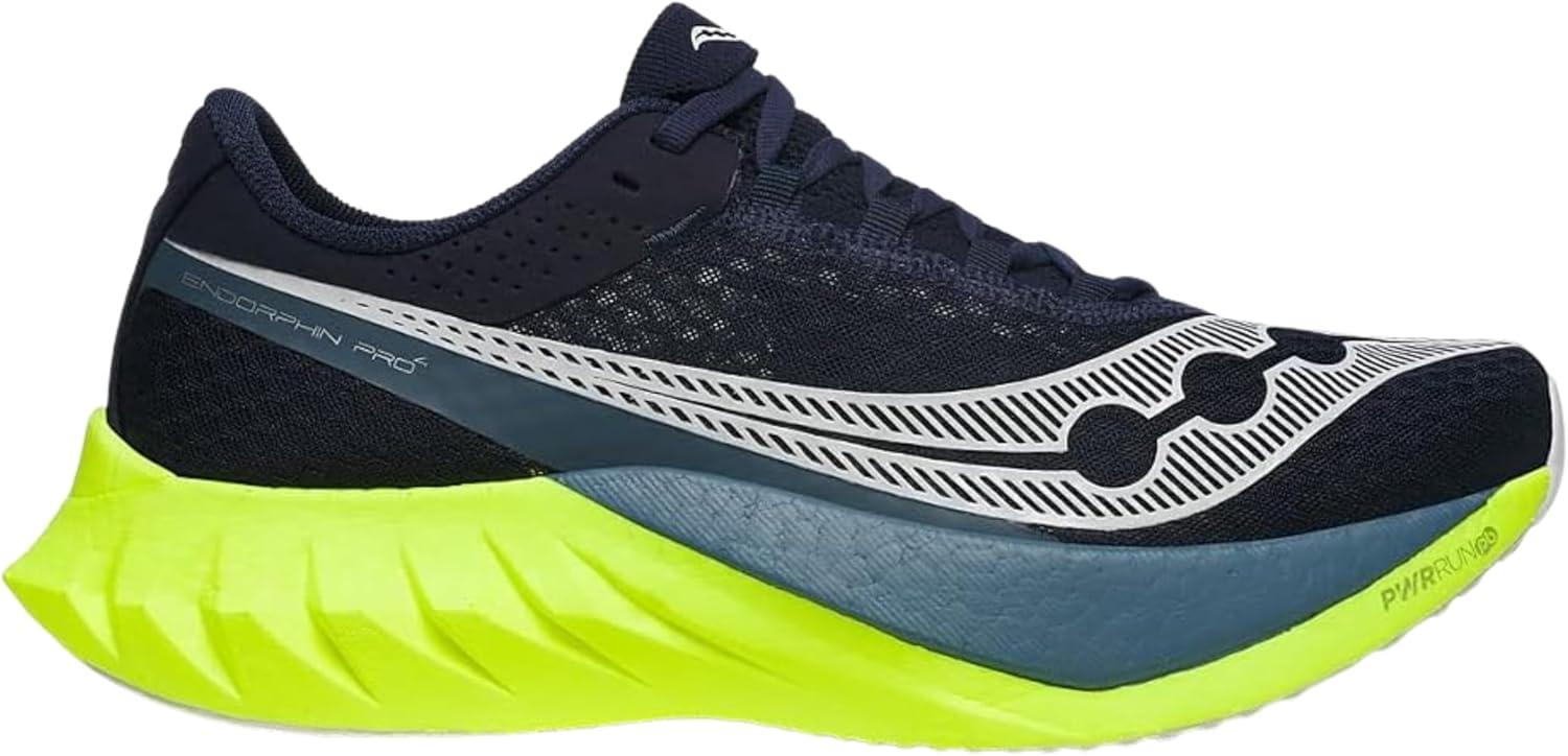 image:imageSaucony Mens Endorphin Pro 4 SneakerNavyCitron