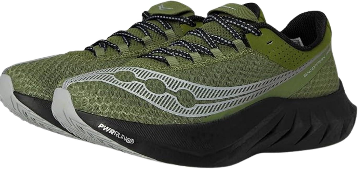 image:imageSaucony Mens Endorphin Pro 4 SneakerOlivineBlack