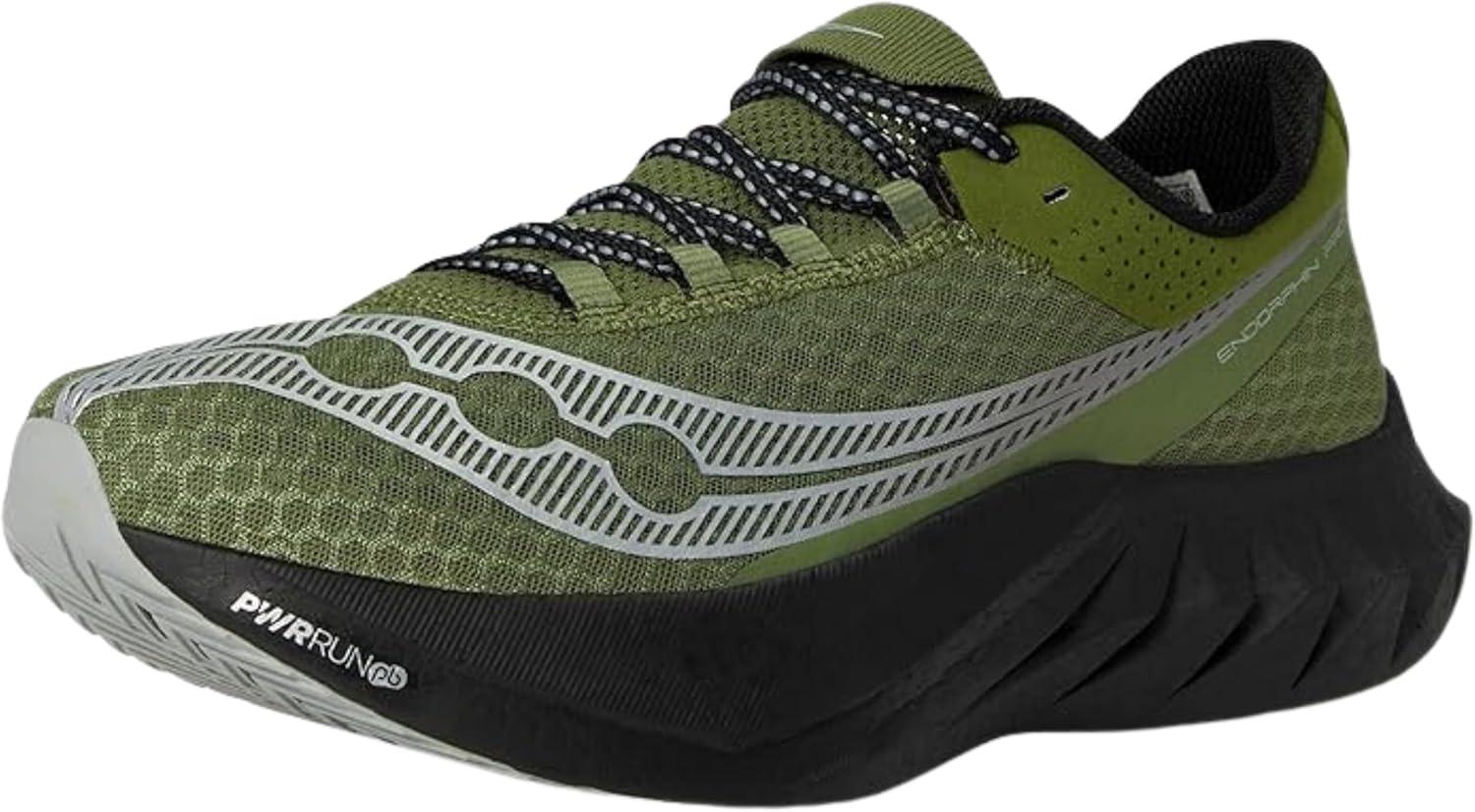 image:imageSaucony Mens Endorphin Pro 4 SneakerOlivineBlack