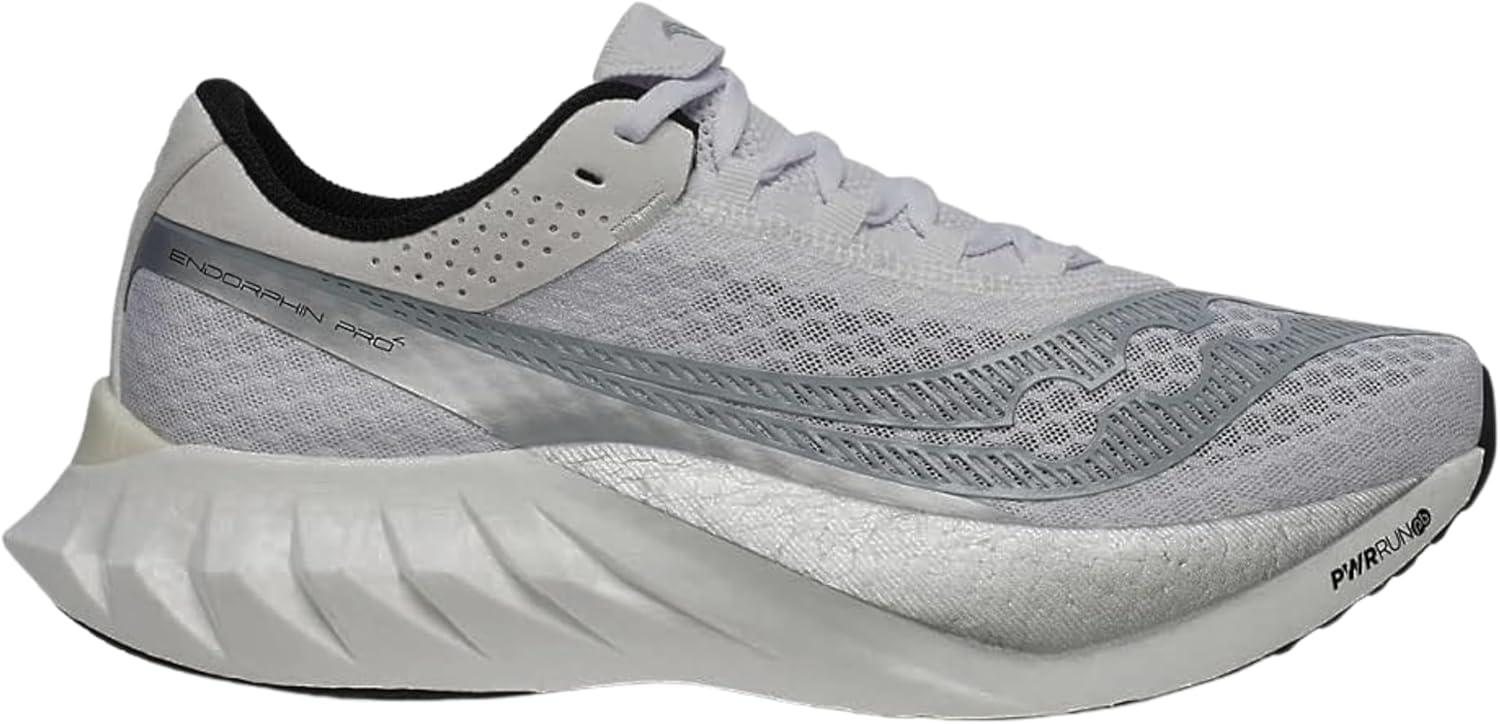 image:imageSaucony Mens Endorphin Pro 4 SneakerWhiteSilver