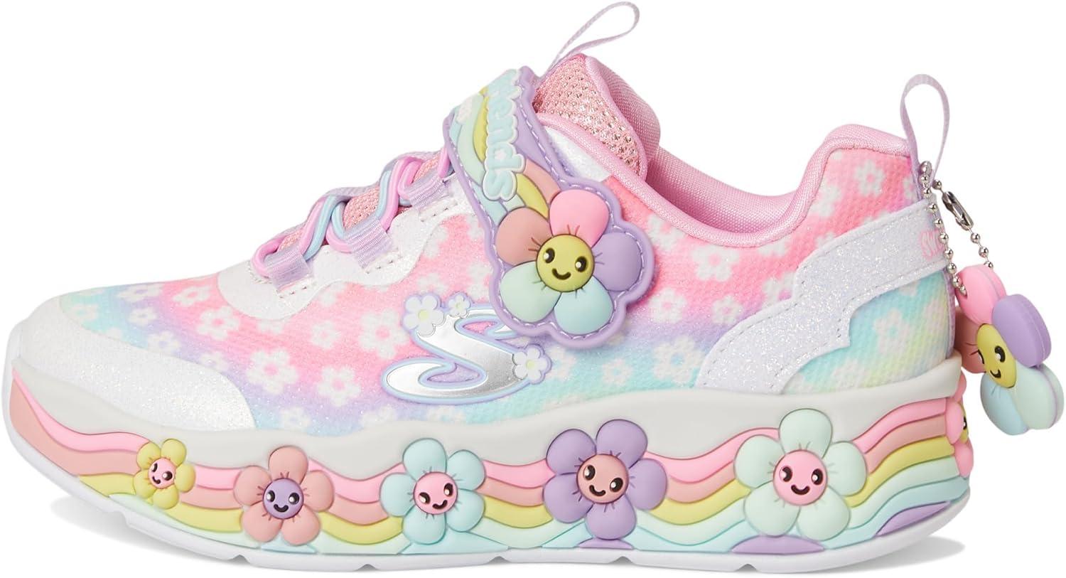 image:imageSkechers Girls Flower FriendsWhiteMulti