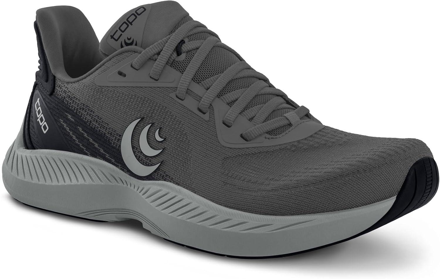 image:imageTopo Athletic Womens FLILyte 6 Lightweight Comfortable 3MM Drop Road Running Shoes Athletic Shoes for Road RunningCharcoalGrey