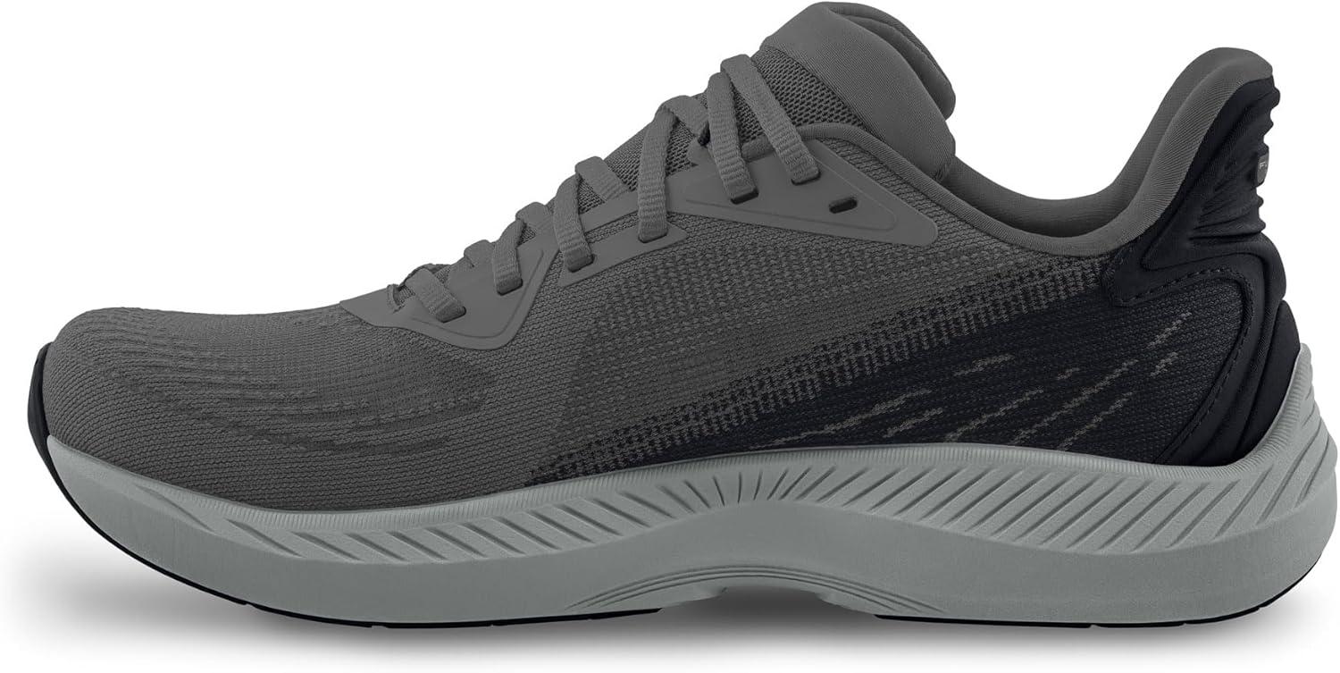 image:imageTopo Athletic Womens FLILyte 6 Lightweight Comfortable 3MM Drop Road Running Shoes Athletic Shoes for Road RunningCharcoalGrey