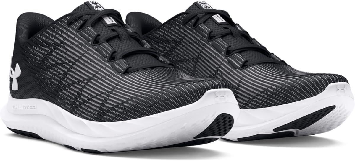 image:imageUnder Armour Mens Charged Speed Swift Sneaker001 BlackWhiteWhite