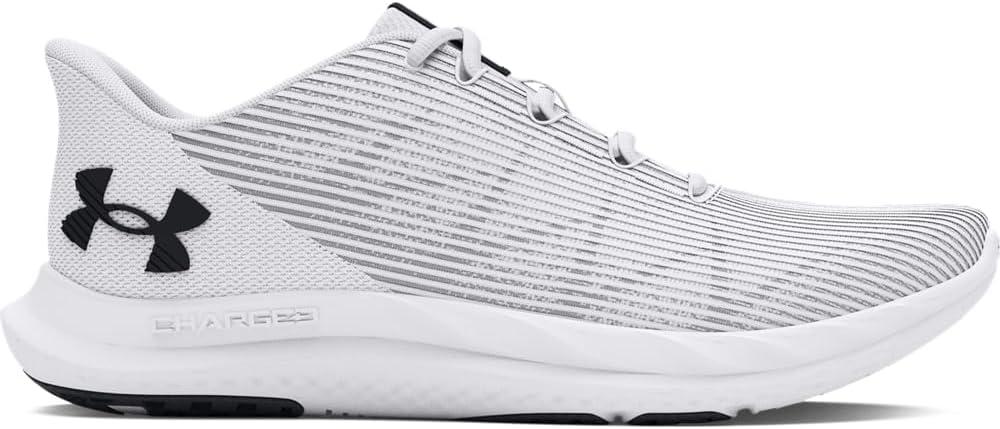 image:imageUnder Armour Mens Charged Speed Swift Sneaker107 WhiteMod GrayBlack