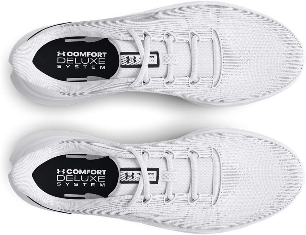 image:imageUnder Armour Mens Charged Speed Swift Sneaker107 WhiteMod GrayBlack