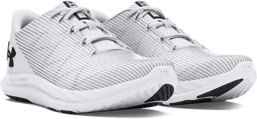 image:imageUnder Armour Mens Charged Speed Swift Sneaker107 WhiteMod GrayBlack