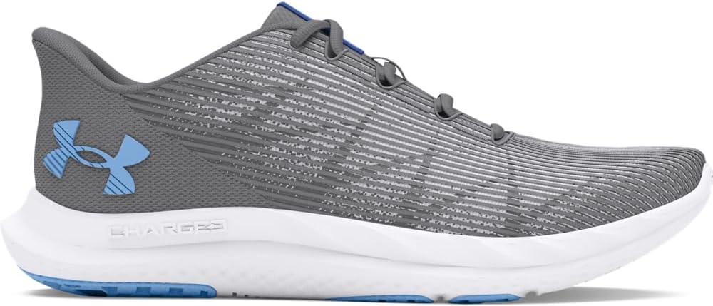 image:imageUnder Armour Mens Charged Speed Swift Sneaker110 Titan GrayTitan GrayHorizon Blue