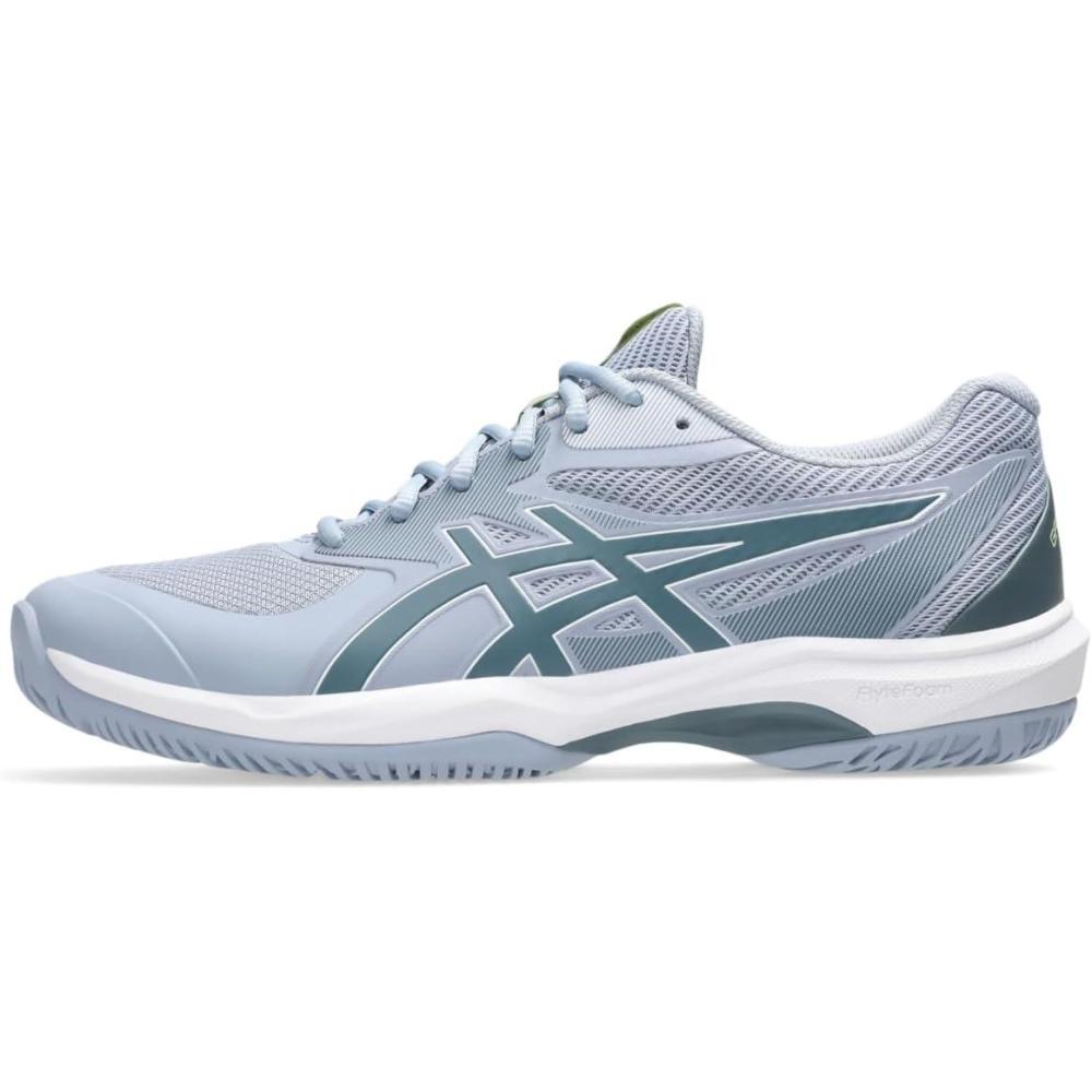 image:imageASICS Mens Game FlyteFoam Tennis ShoesGrey BlueIronclad