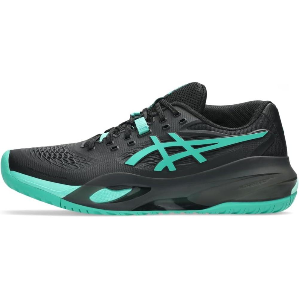 image:imageASICS Mens GelResolution X Tennis ShoesBlackAurora Green