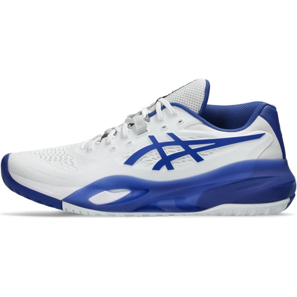 image:imageASICS Mens GelResolution X Tennis ShoesWhiteDark Cobalt