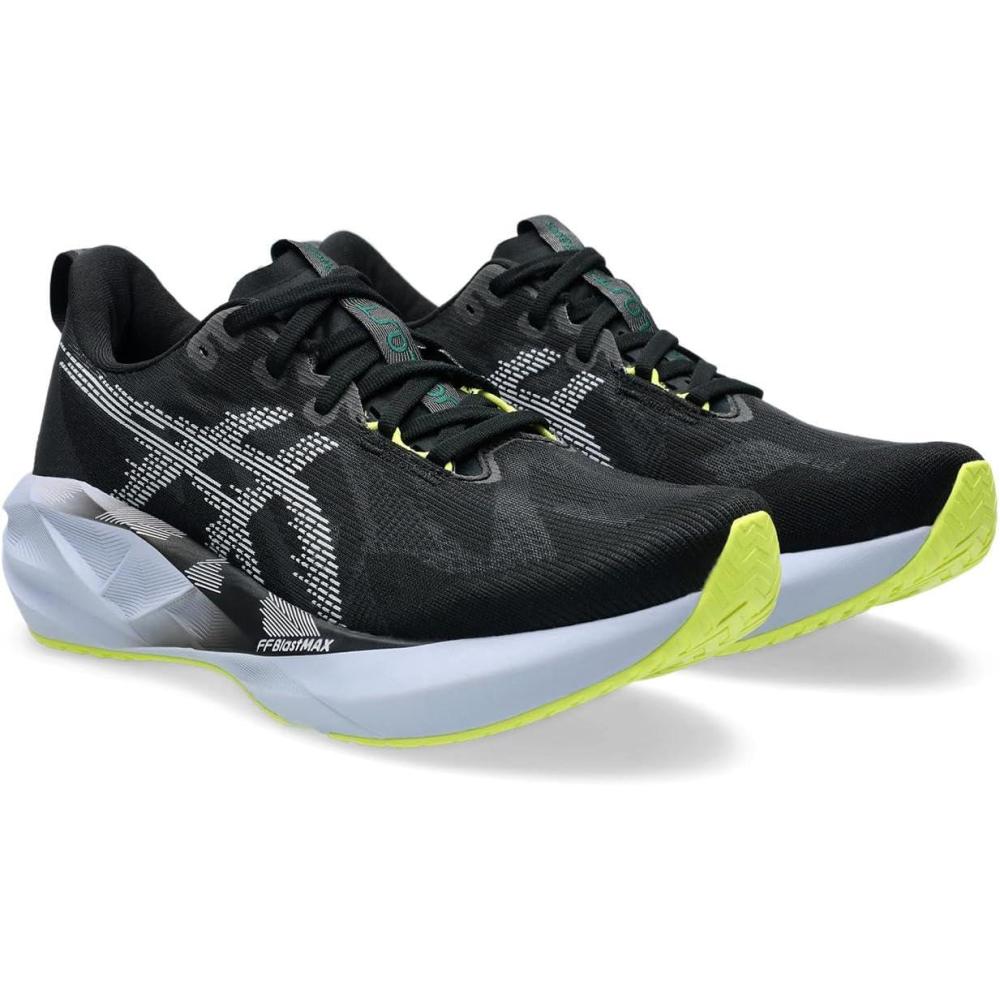 image:imageASICS Mens NOVABLAST 5 Running ShoesBlack Blue Fade