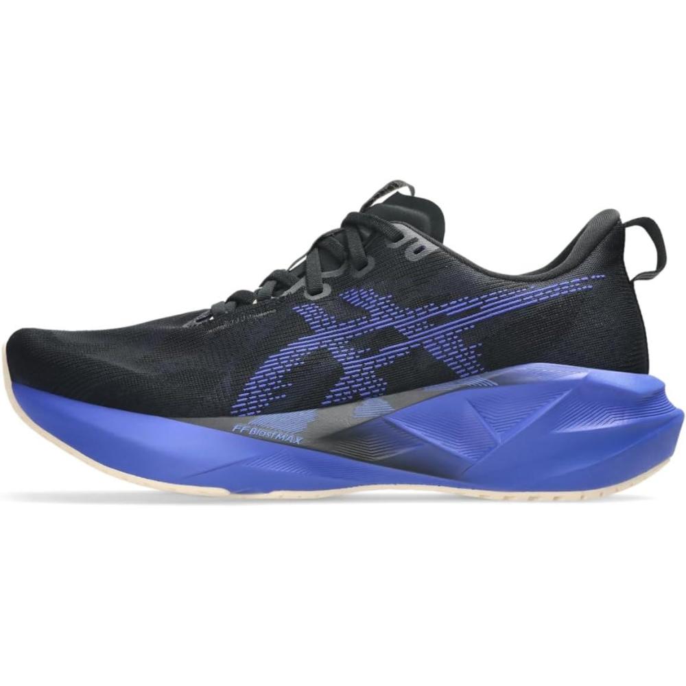 image:imageASICS Mens NOVABLAST 5 Running ShoesBlackCobalt Burst