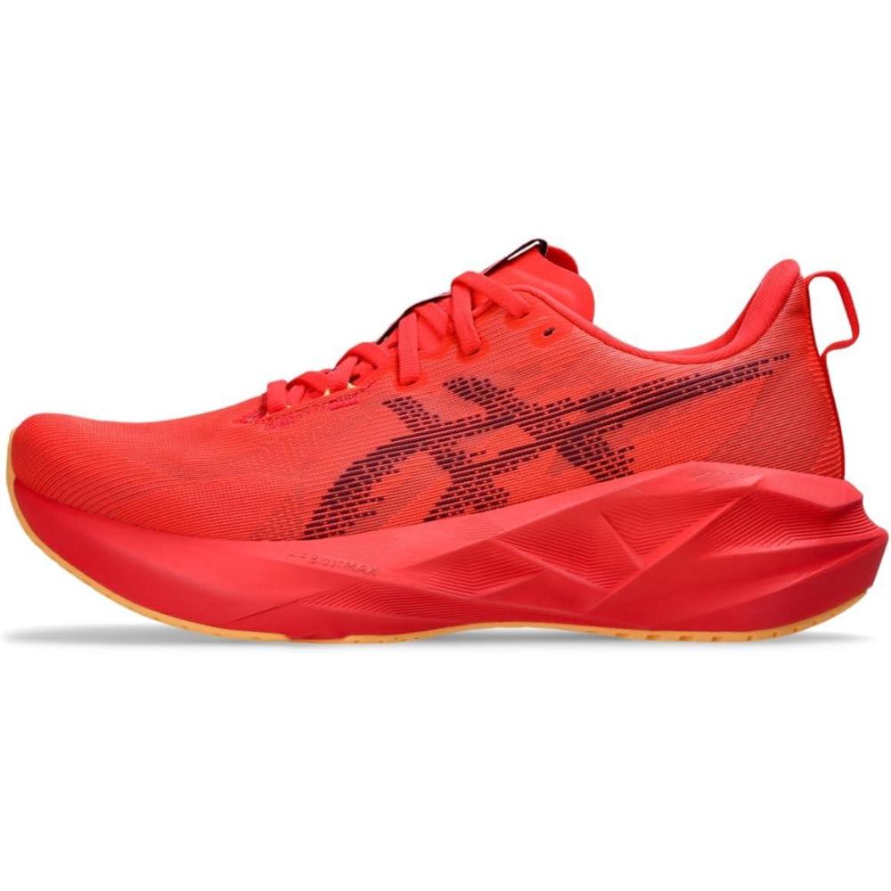 image:imageASICS Mens NOVABLAST 5 Running ShoesFlash RedEdo Purple