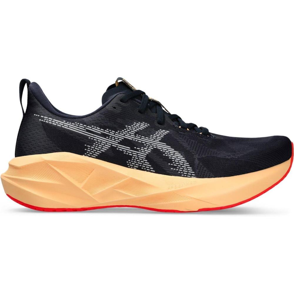 image:imageASICS Mens NOVABLAST 5 Running ShoesMidnight Orange Glow