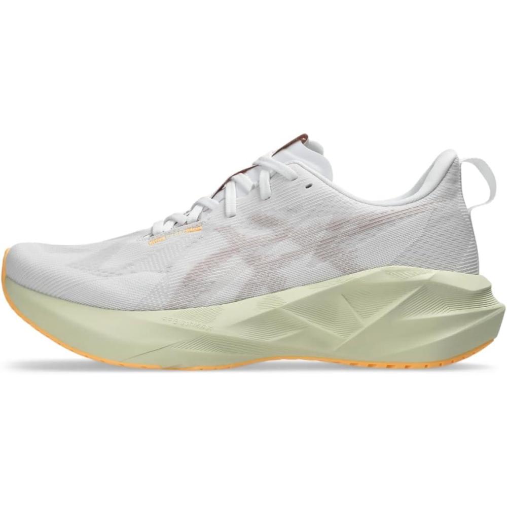 image:imageASICS Mens NOVABLAST 5 Running ShoesWhiteFawn
