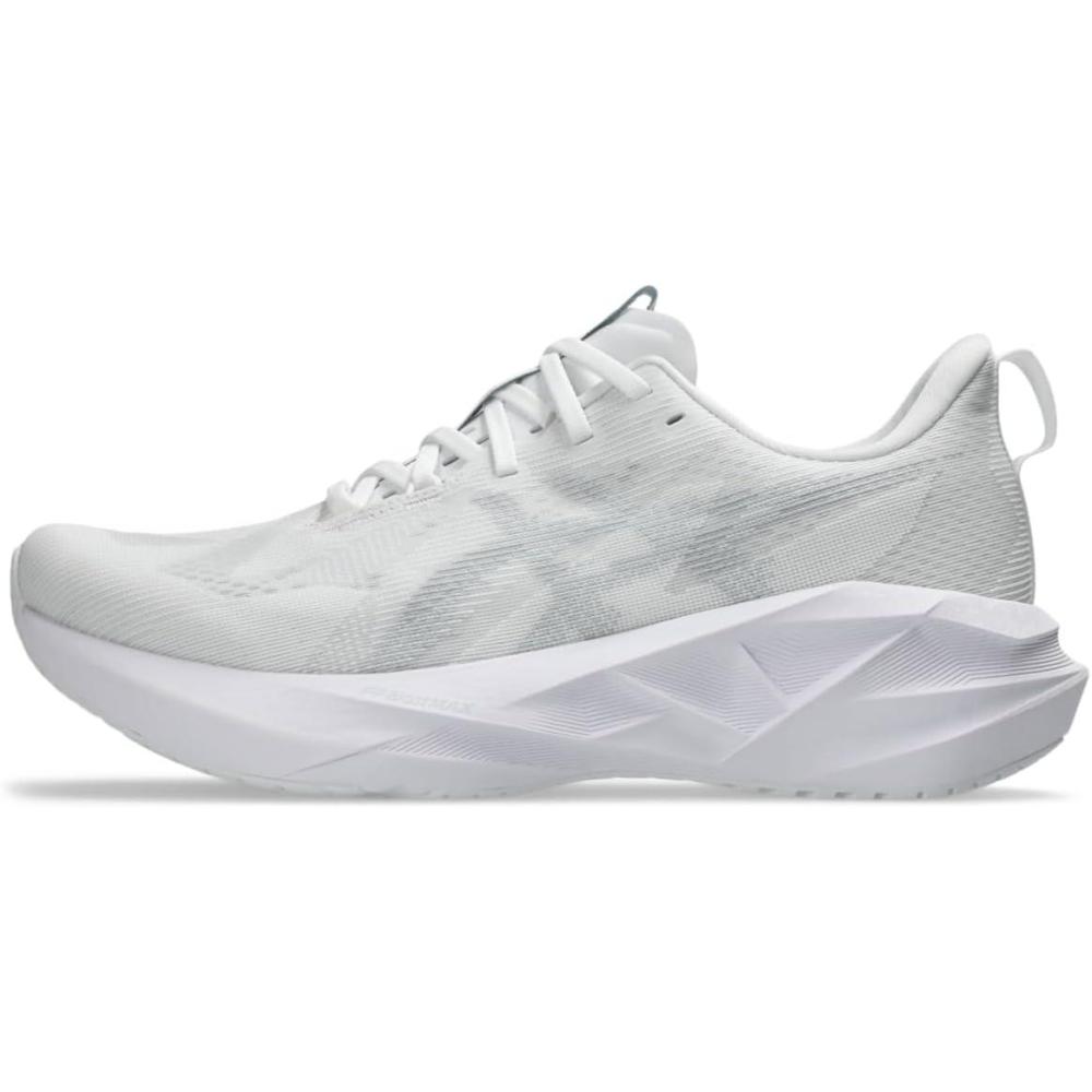 image:imageASICS Mens NOVABLAST 5 Running ShoesWhitePiedmont Grey