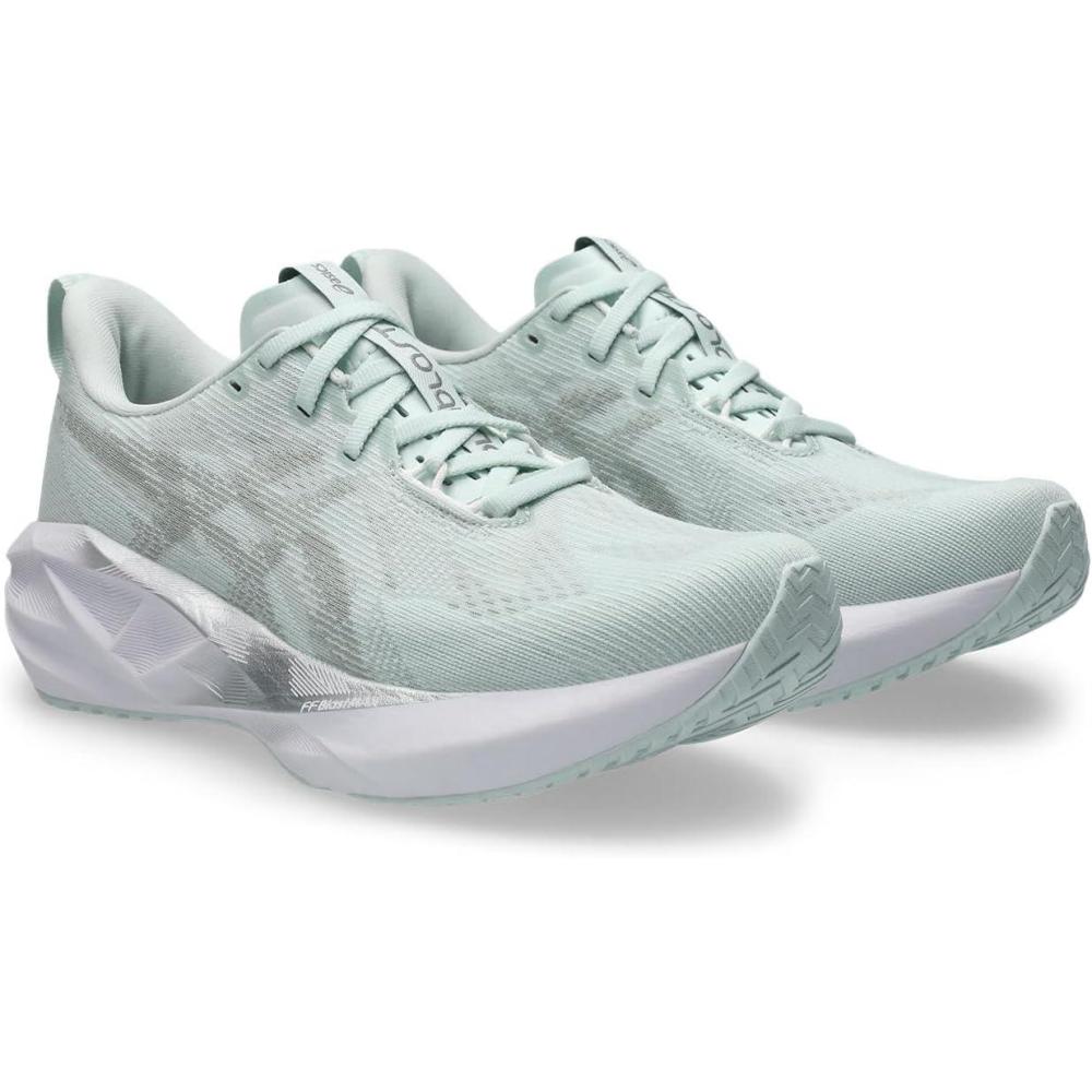 image:imageASICS Womens NOVABLAST 5 Running ShoesPure Aqua Seal Grey