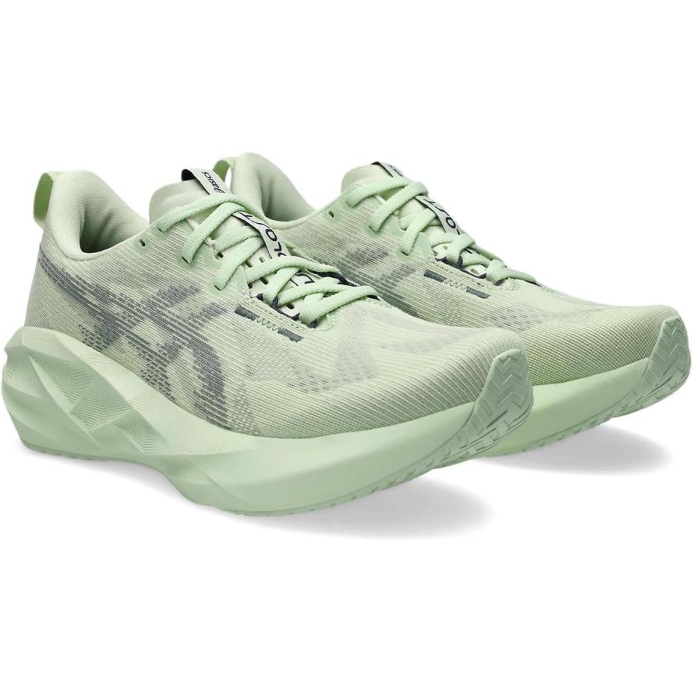 image:imageASICS Womens NOVABLAST 5 Running ShoesWhisper Green Monument Blue