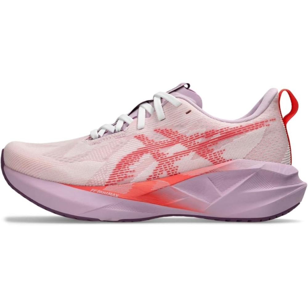 image:imageASICS Womens NOVABLAST 5 Running ShoesWhiteCoral Reef