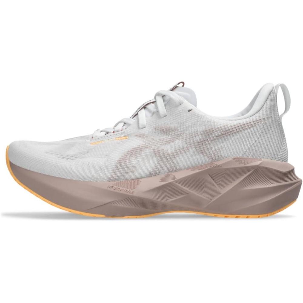 image:imageASICS Womens NOVABLAST 5 Running ShoesWhiteFawn