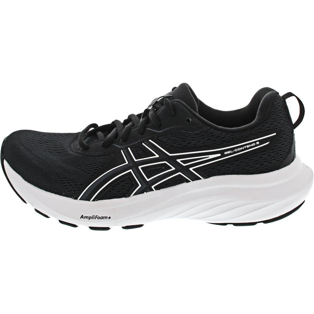 image:imageAsics Mens GelContend 9 Running ShoesBlack White