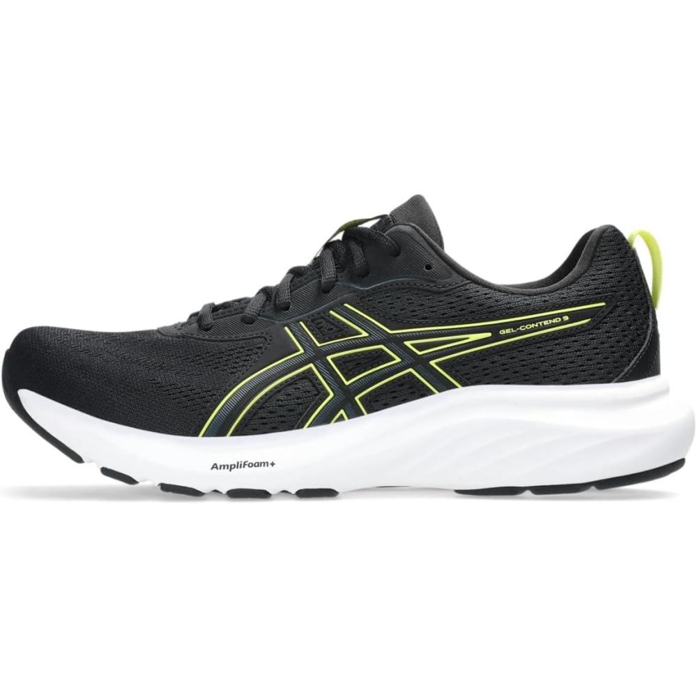 image:imageAsics Mens GelContend 9 Running ShoesBlackCitron