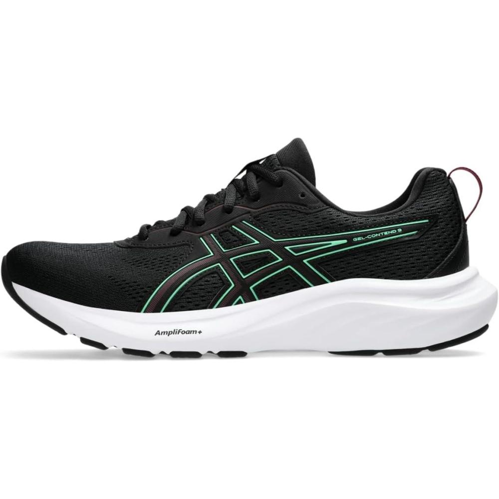 image:imageAsics Mens GelContend 9 Running ShoesBlackNew Leaf
