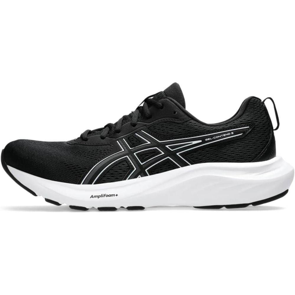 image:imageAsics Mens GelContend 9 Running ShoesBlackWhite