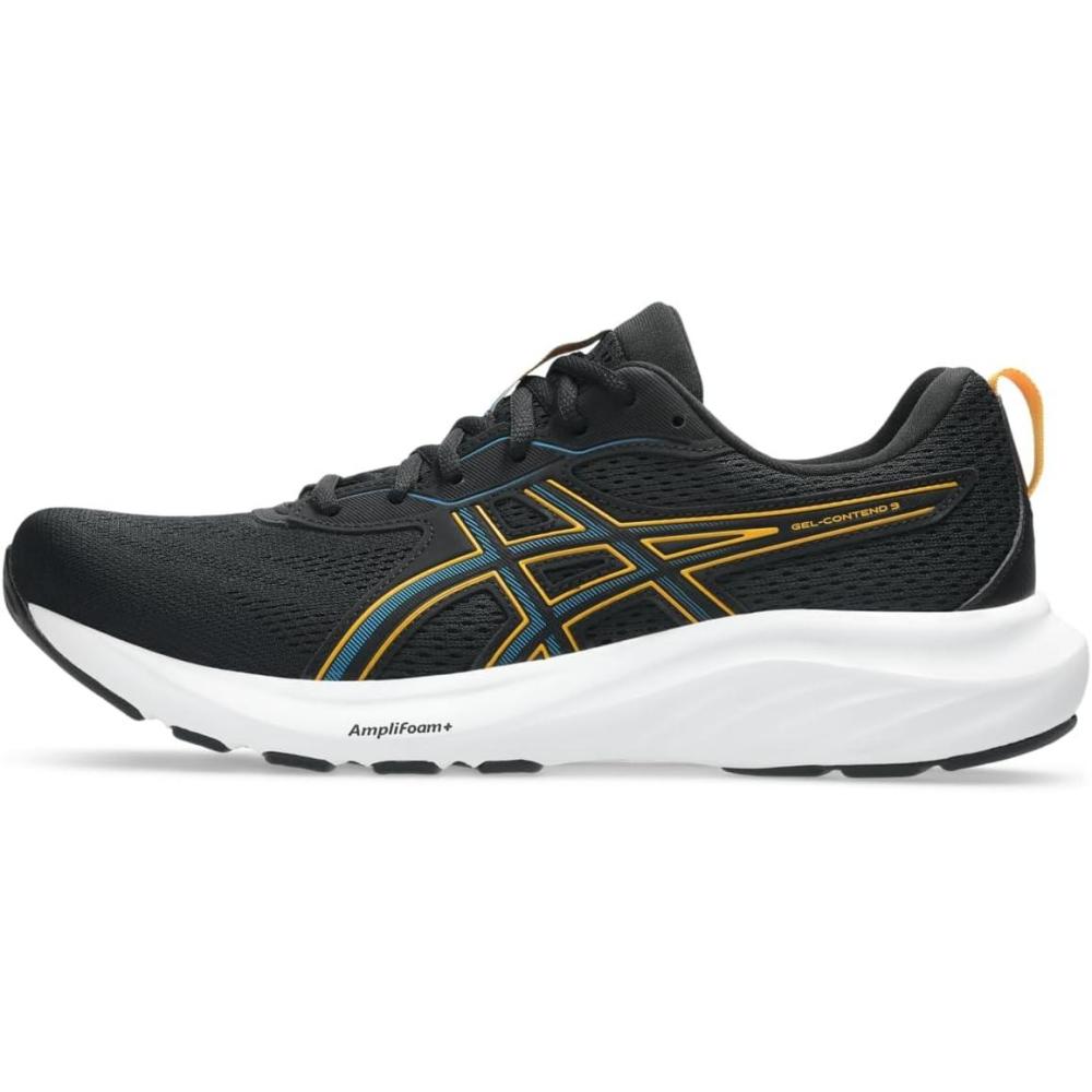 image:imageAsics Mens GelContend 9 Running ShoesBlackYamabuki