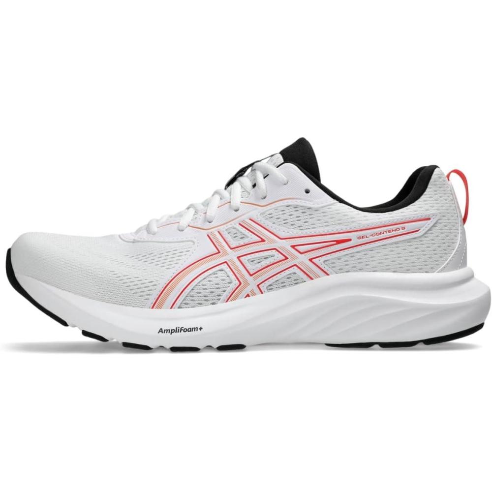 image:imageAsics Mens GelContend 9 Running ShoesWhiteCoral Reef